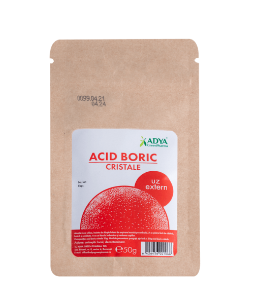 Acidul boric cristale